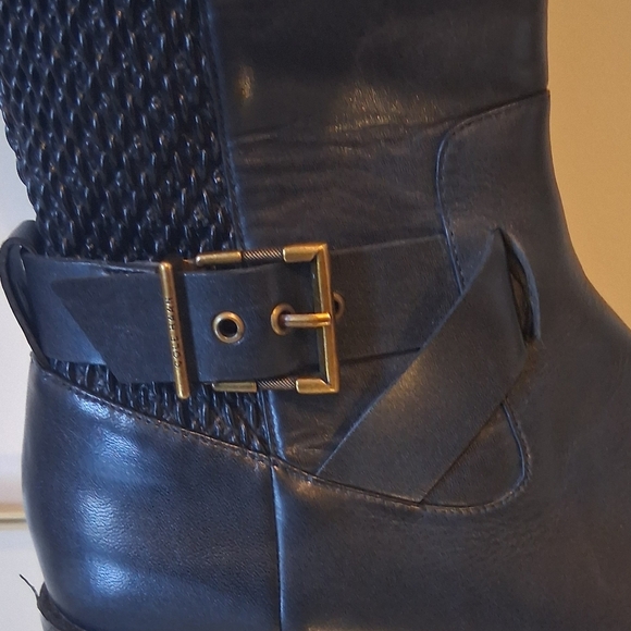 Cole Haan Women's Clover Stretch Side-Buckle Riding Boots Size 10 NWOT - Picture 3 of 15